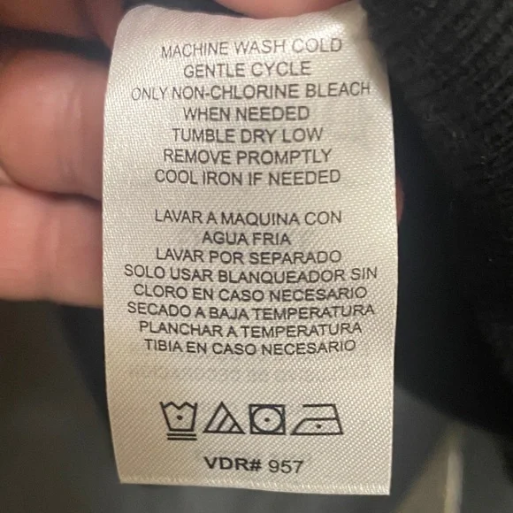 Dog Supply Men's Black and White Patterned Hoodie size 3x - Picture 9 of 14